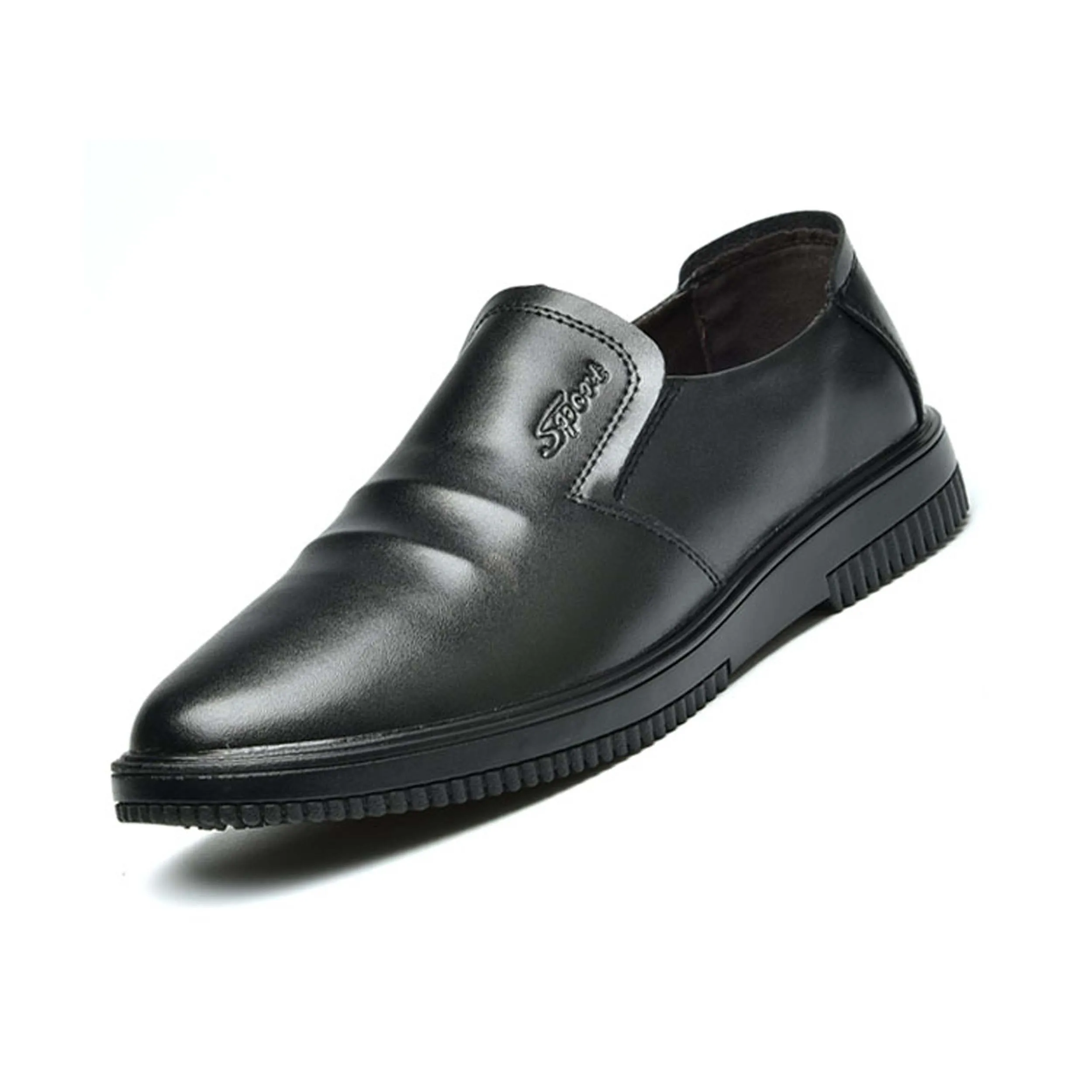 SAFETYLEADERS Hotel kitchen chef safety shoes lofaer shoes with anti slip rubber outsole