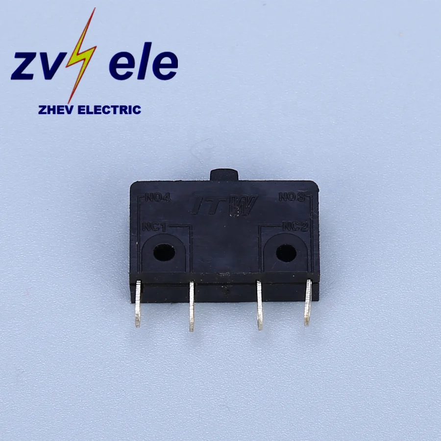 ITW 4 Pins Micro Switch With 1NO1NC Silver Contacts 10A