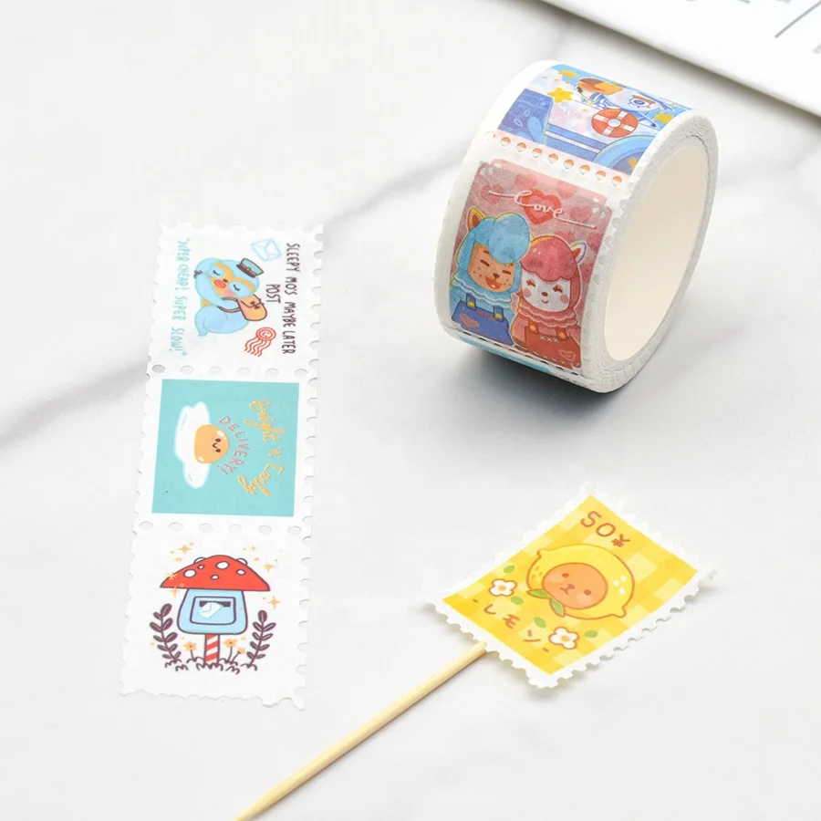 
America Pattern Design Pape Airplane Travel American Summer Tea Party Washi Tape 