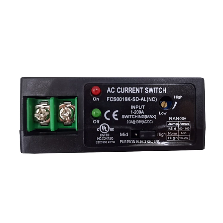 Current Sensing Switch Overload Linkage Switch Normally Open Module 3 Years CE ROHS Normally Closed Type Furison 1-200A CN;GUA