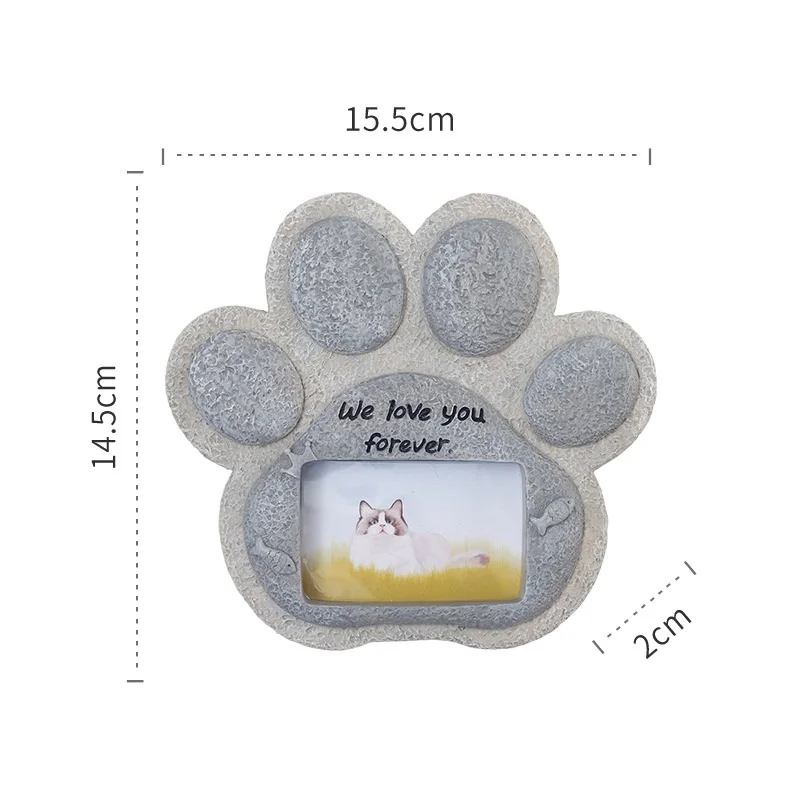 Pet Memorial Garden Stone  Hand-Painted High-Quality Pet Tombstones  Beloved Memorial Stones Grave Markers