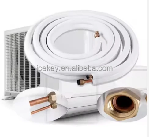 Insulated Copper Tube Air Conditioner Split Coil 1/4 1/2 3/8 Copper Pipe for air Conditioner