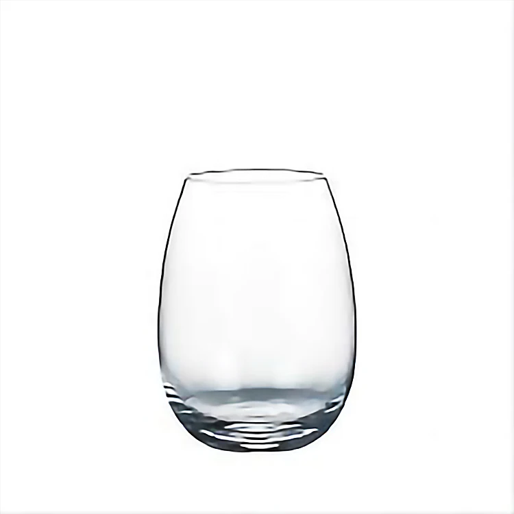 Custom Transparent Crystal Glass Cup round Shape Whiskey Vodka Liquor Drinking Cups