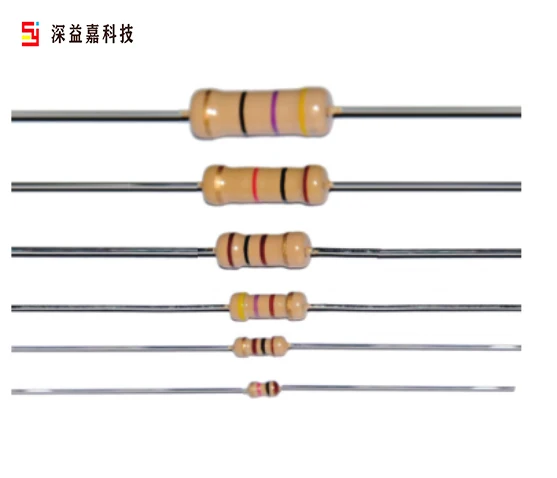 2022+ Top Quality 1/8W 1/4 W 1/2W 1W Carbon Film Resistor 5% cp Wire
