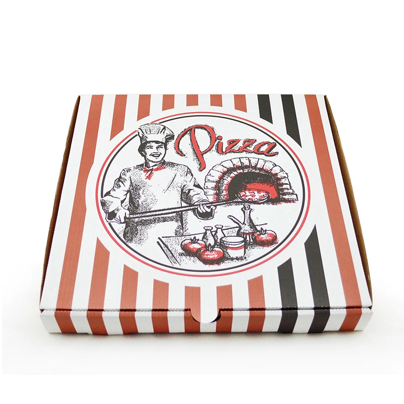 2020 hot cheaper Wholesale Cheap Empty Custom Pizza Boxes With Logo,Low Price Design Delivery Pizza Box