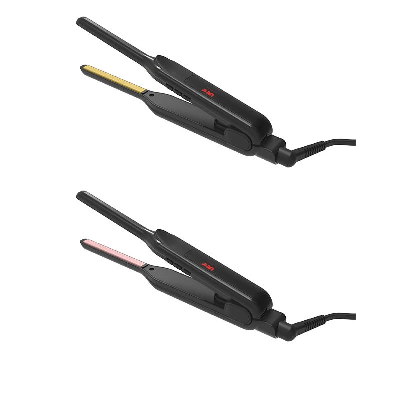 3/10 Inch Mini Pencil Flat Iron Beard Pull Straight mini Hair Straightener