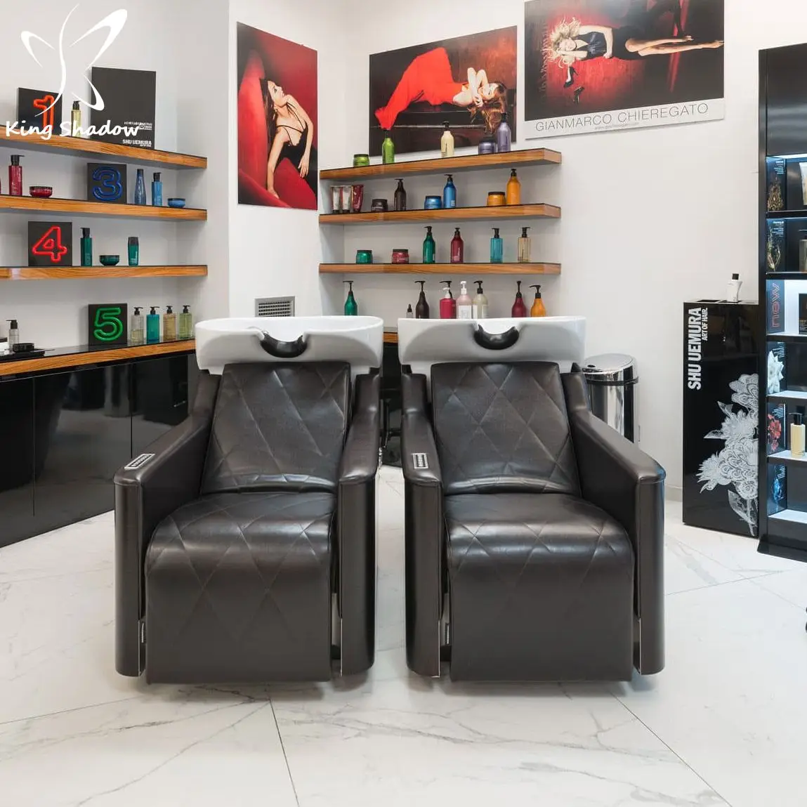 salon furniture  hair salon shampoo area barber wash chair shampoo chair and bed salon sinks