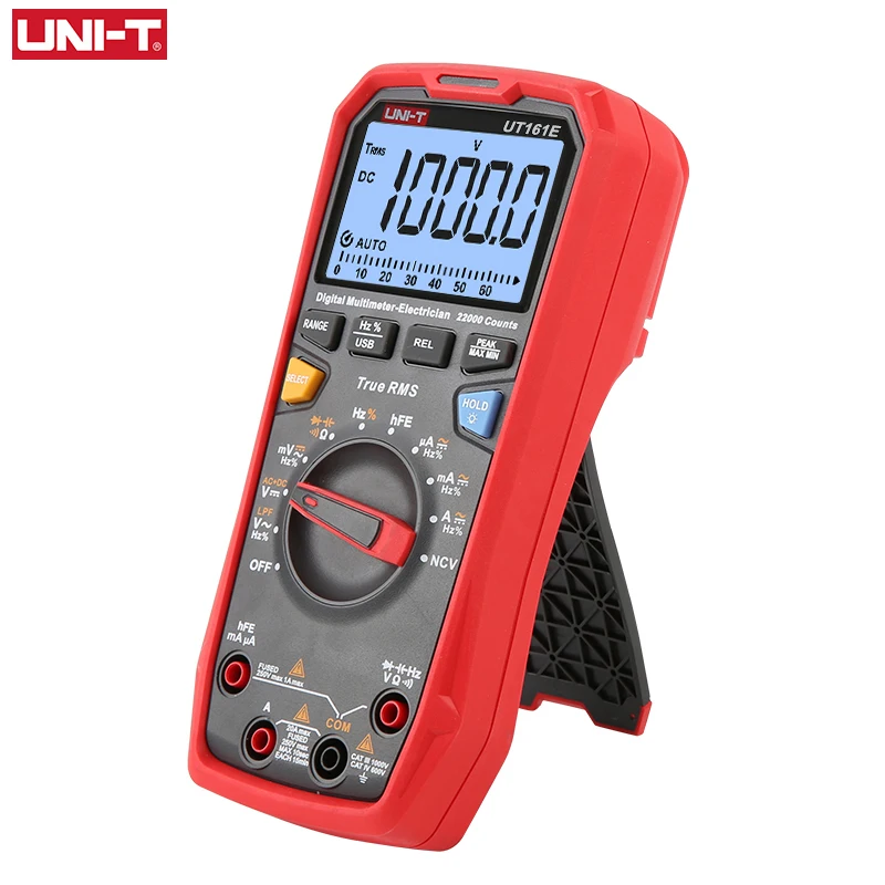 UNI-T UT161E 1000V  22000 Count Digital Multimeter Profesional Tester True RMS CE Voltmeter Electric Tools AC DC Voltage Meter