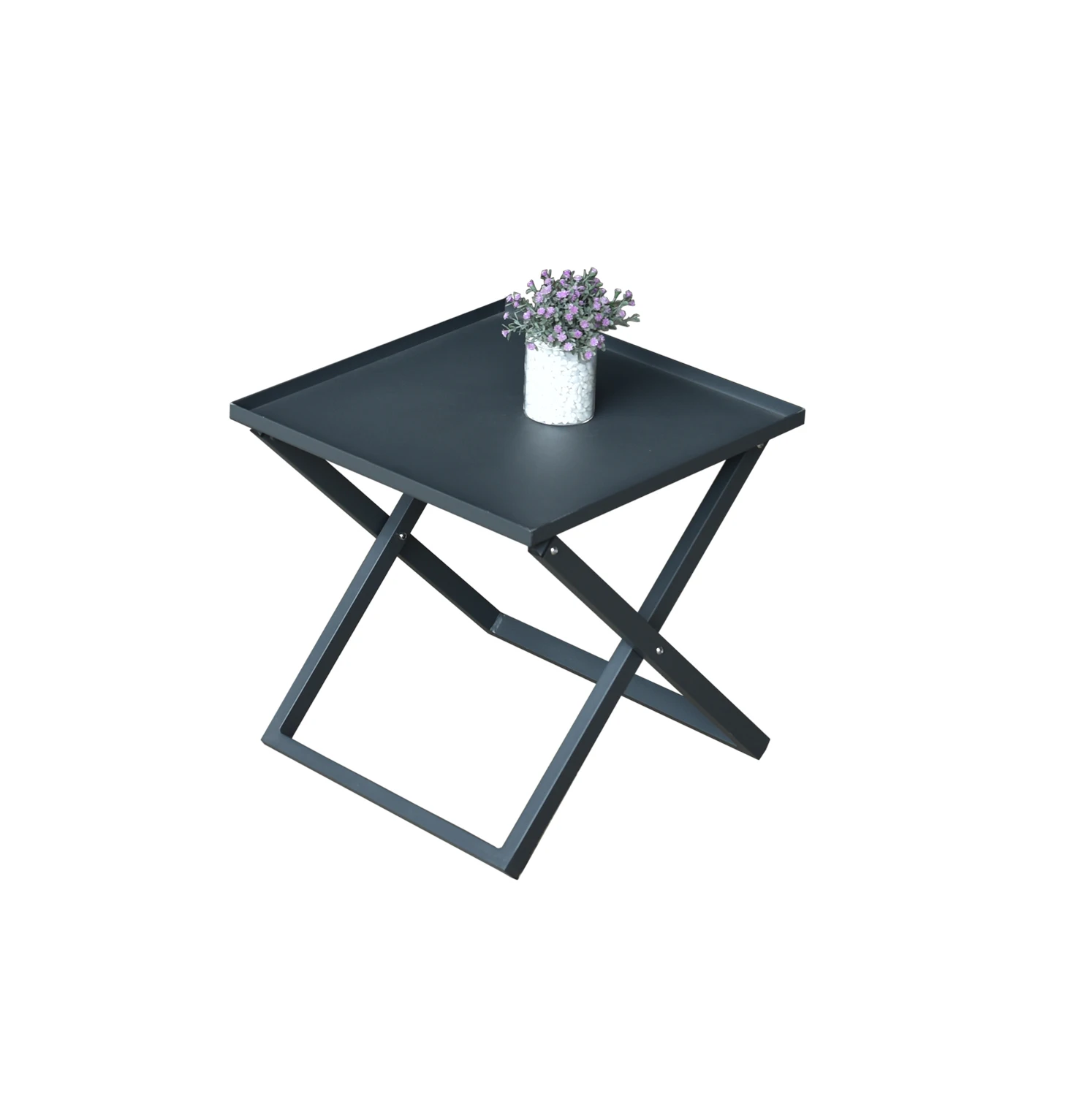 Outdoor Furniture Aluminum And Sling Fabric Swimming Pool Sunbed Sun Lounger