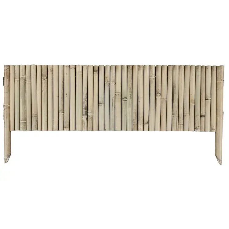eco friendly sustainable bamboo fence lattice garden trellis outdoor Tonkin bamboo fencing flower fence
