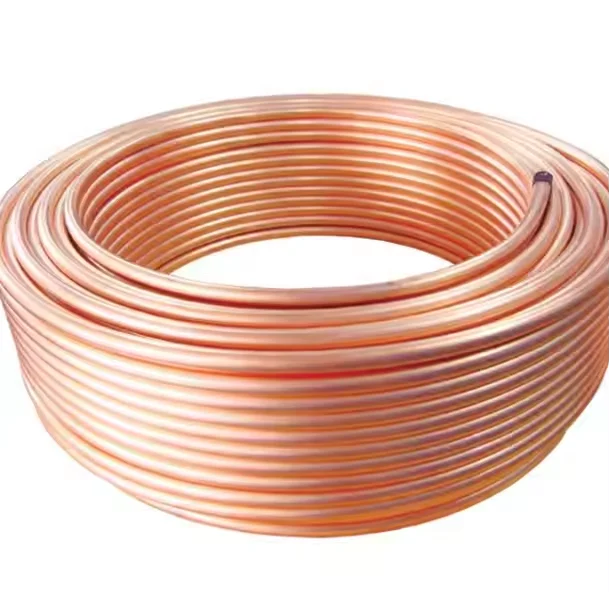 Manufacturers Ensure Quality Red Pure Pancake Coil Tube Wholesale Price with Welding Cutting and Bending Processing Services