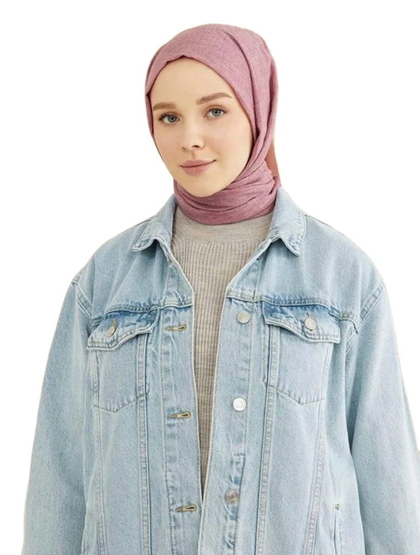 Cotton Women Shawl High Quality Cotton Woman Hijab Traditional Islamic Turban  For Girls Non Sweat Super Light Scarves