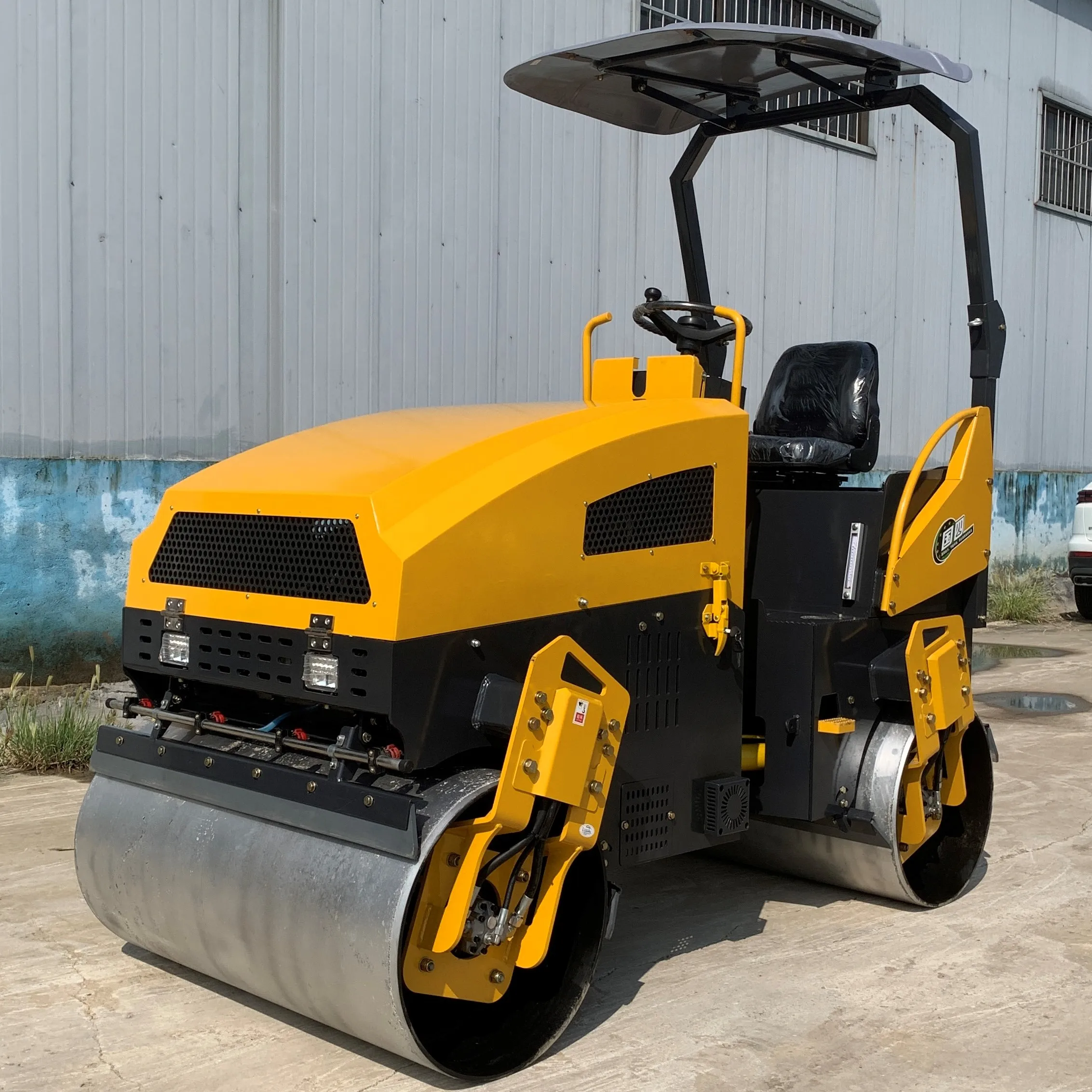 Factory Price 1ton 2ton 3ton Hydraulic Vibration Electric Mini Road Roller