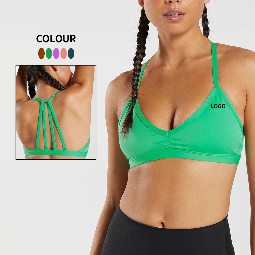 Quick Drying Sportswear Yoga Apparel High Impact Push Up Yoga Bra Fitness Women Workout Top Clothings Sports Bra