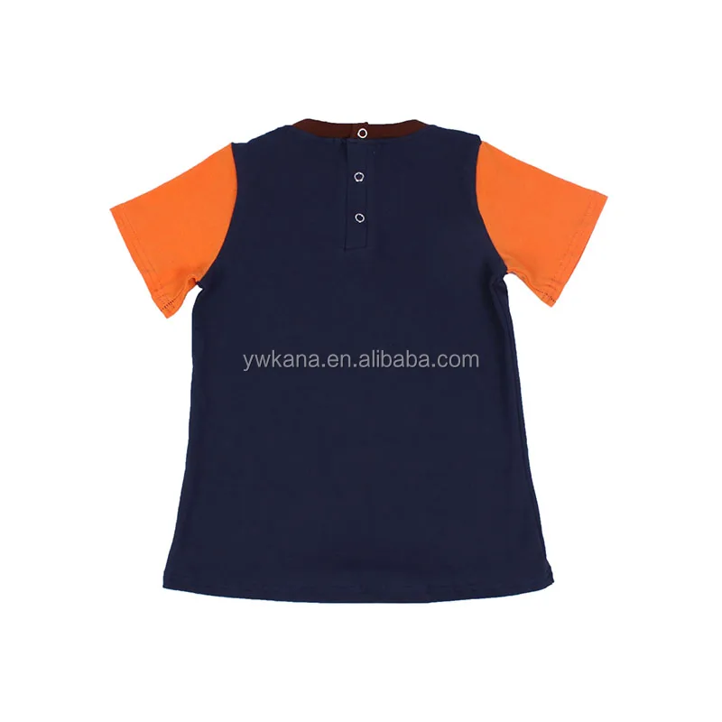 
Wholesale boys halloween shirt pumpkin Truck Embroidery short sleeve boys t shirt clothing 