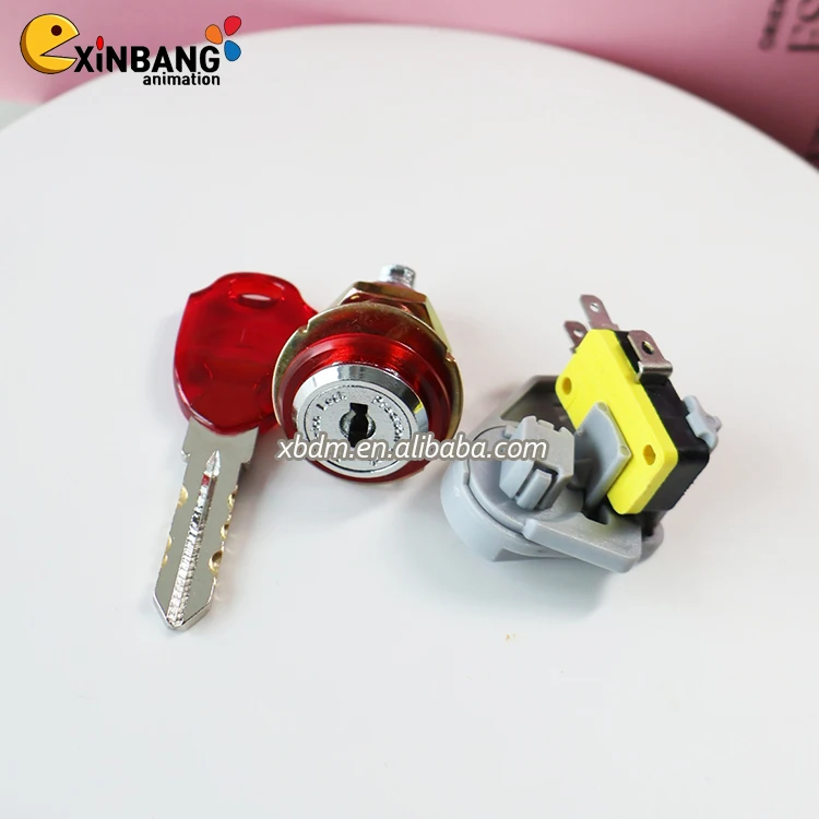 Несколько стилей ключ кредитной блокировки. Дверной замок для рыбных настольных игровых автоматов продажи