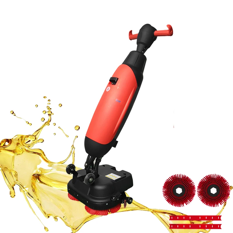 High Quality Commercial Floor Scrubber Mini Automatic Hand Push Cleaning Machine for Manufacturing Plants