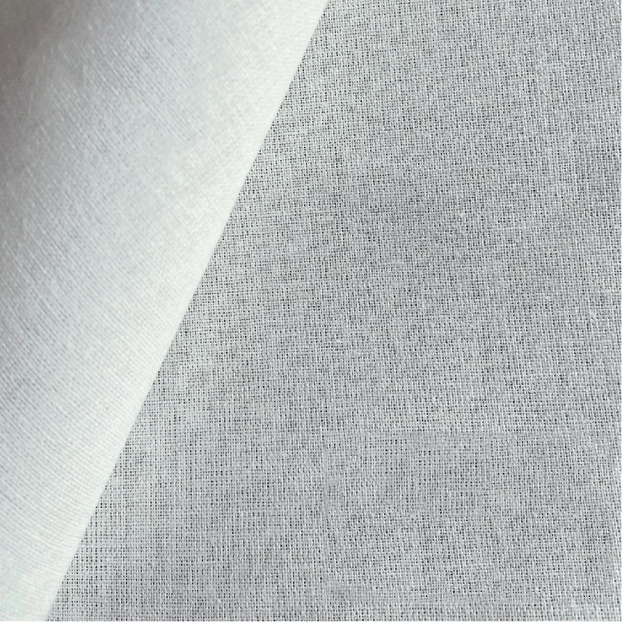 Top quality fuse Interlining 100% cotton non woven fusible interlining