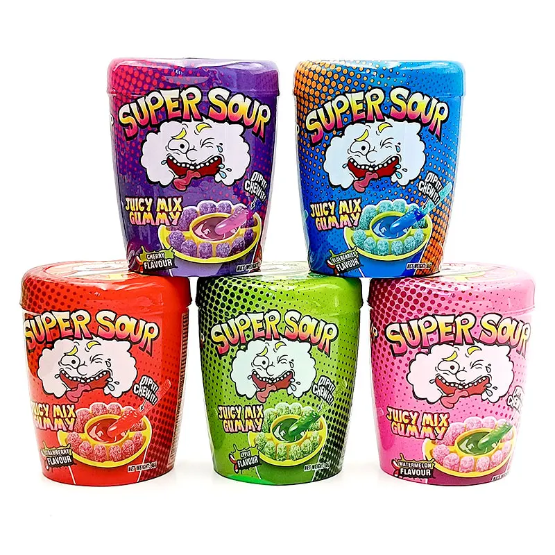 Wholesale Gummy Candy Juicy Drop Sour Candy