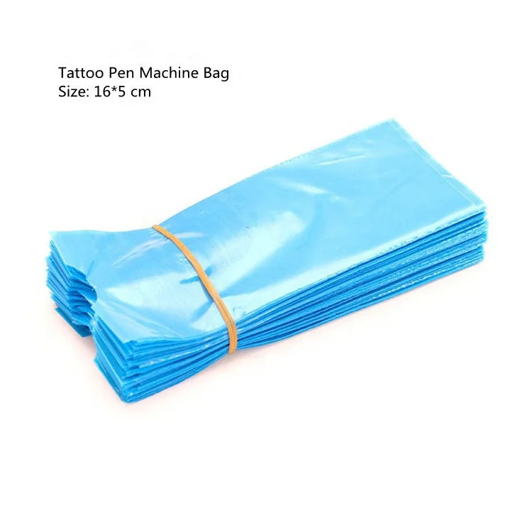 Hot sale 200pcs/box disposable pen type rotary cartridge filter protective  covers wrap tattoo pen sleeve  for tattoo supplies