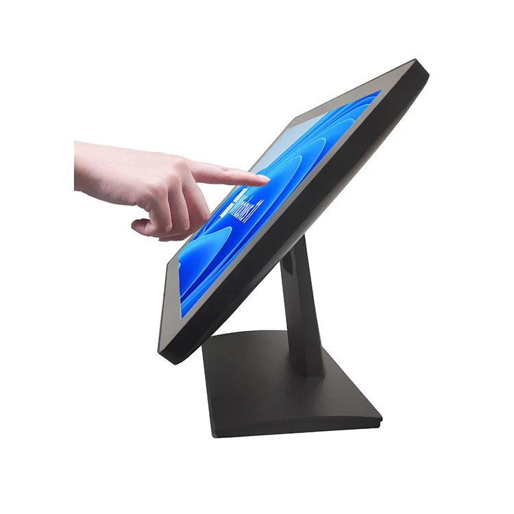 Hot Sale 12 15 Inch LCD Pos Display with  capacitive touch screen industrial lcd  monitor