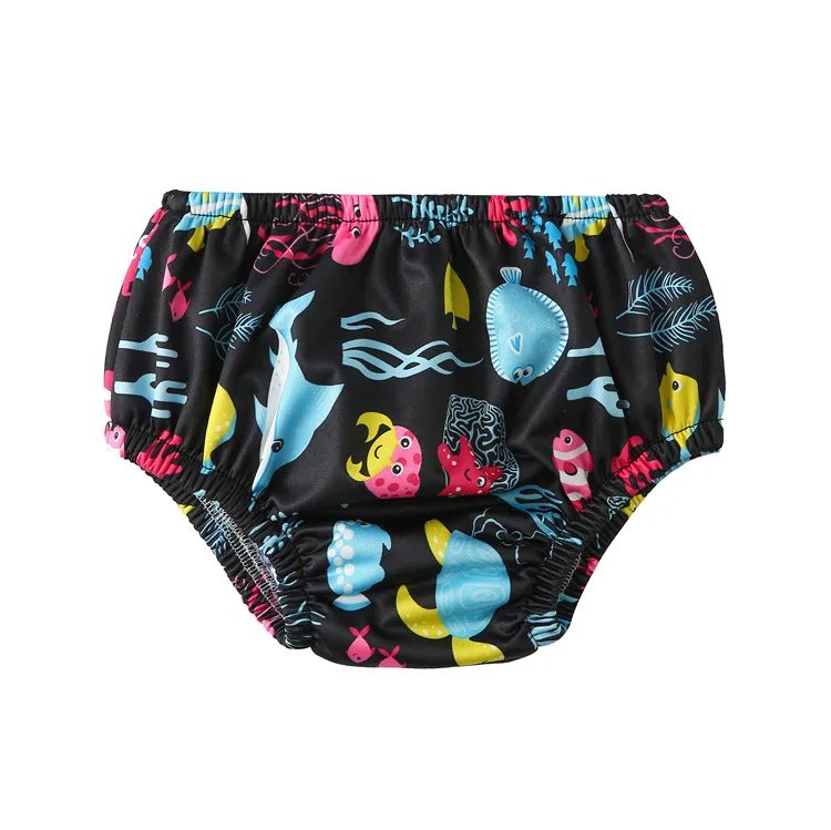 Washable Swim Nappy Fast Dry Hold Poop Solids Babyland Reusable Swim Diapers For Babies