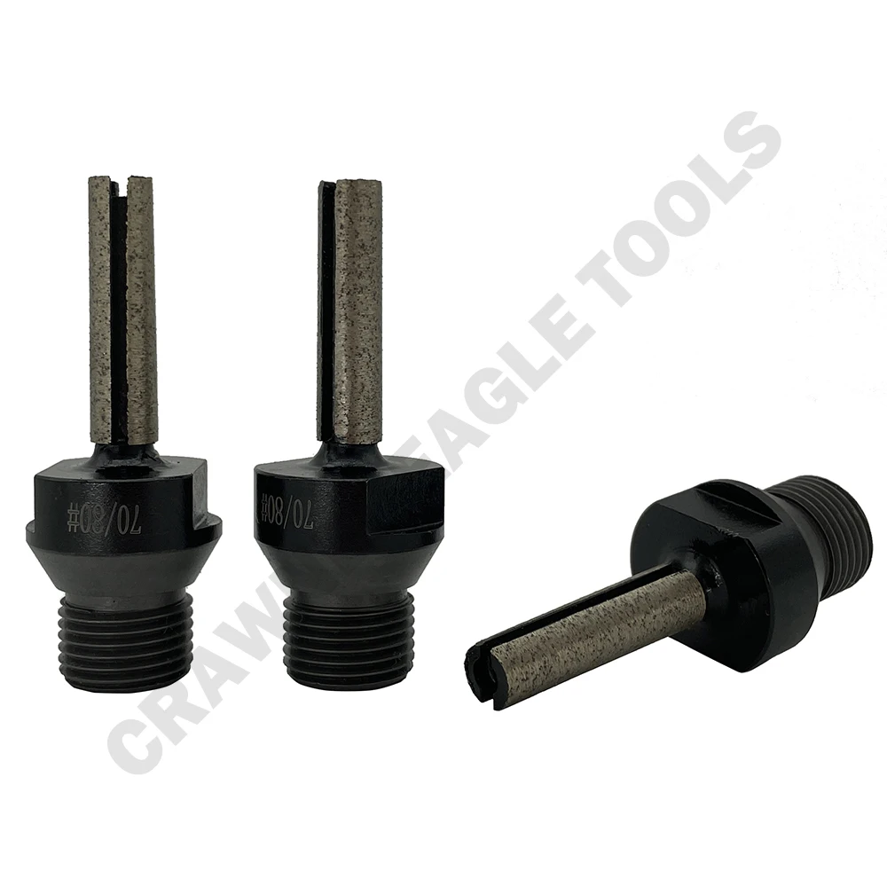 High Speed Stone CNC Diamond Finger Bit for Granite Marble Countersink Grinding Tools