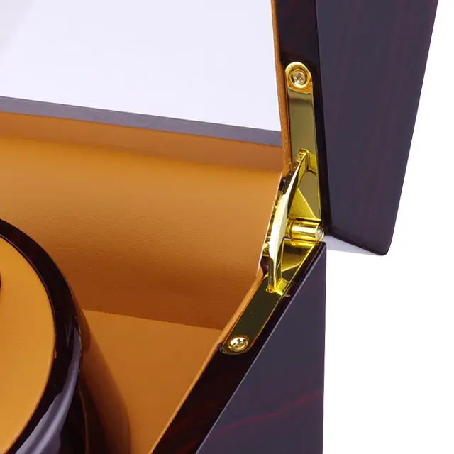 Super silent motor Automatic Watch Winder box Watch Storage Jewelry Box Safe case Top Quality luxury design 2 slots