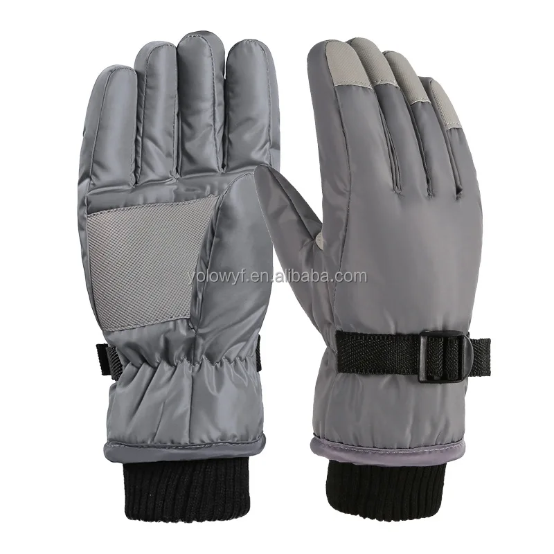 Girls Boys Snow Gloves Kids Ski Winter Thermal Gloves Waterproof Windproof Children Warm Gloves