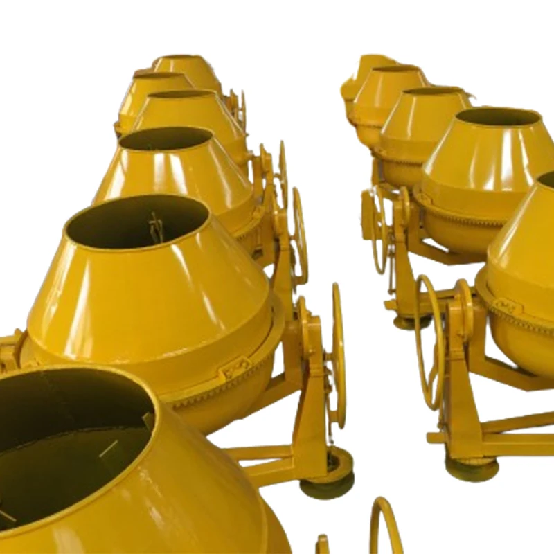 Big Concrete Mixer Machine: Powered by Gas Engine with Drive Gear System