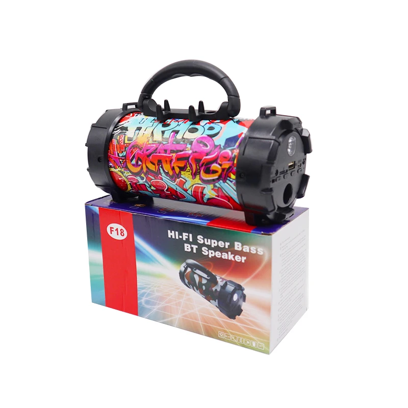 Outdoor Power Amplifier Wireless Multifunction Speakers Customized Portable Speaker With Flashlight