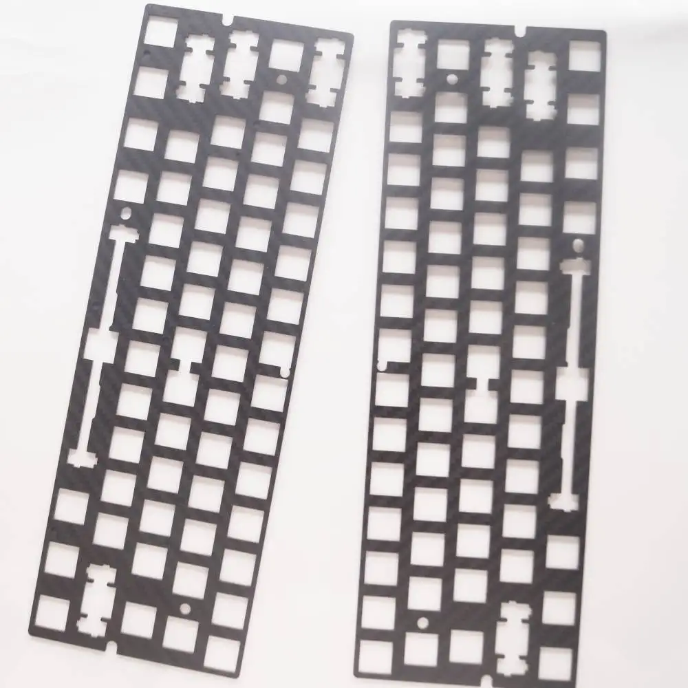 Carbon Fiber Mechanical Style Keyboard Locator Keyboard Positioning Board Pinboard