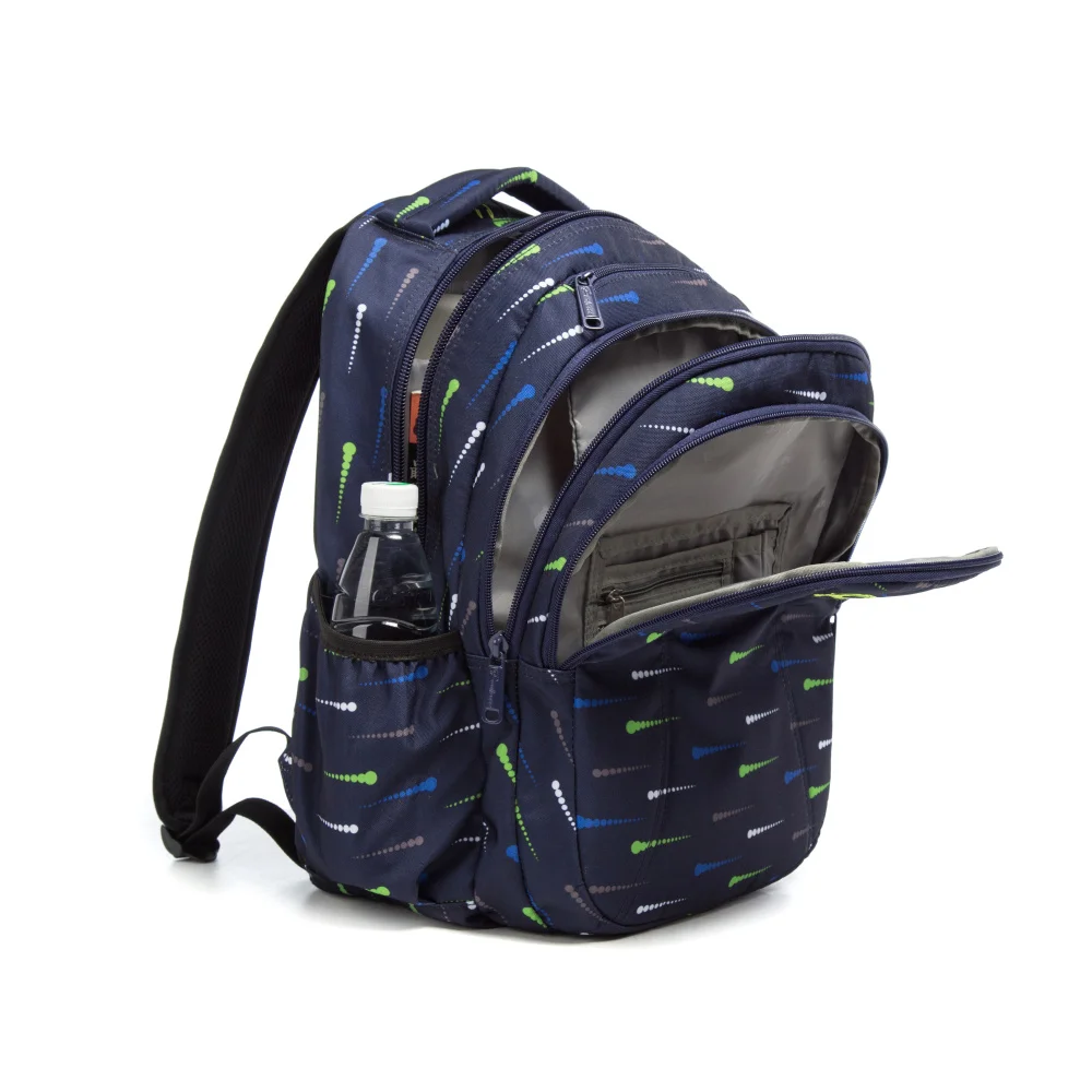 Outdoor New Business Laptop Backpack Travel Bag With USB Charging Port