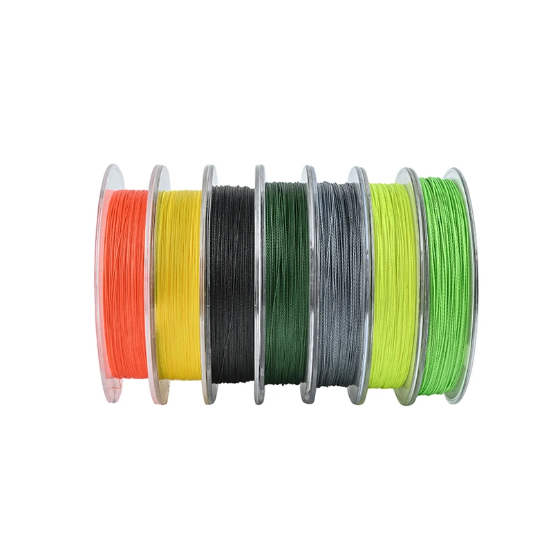 Yudeli 100m Braided 4 Strands PE Super Strong Fishing Line Hot Selling Durable and Reliable Floating Line for River Fishing