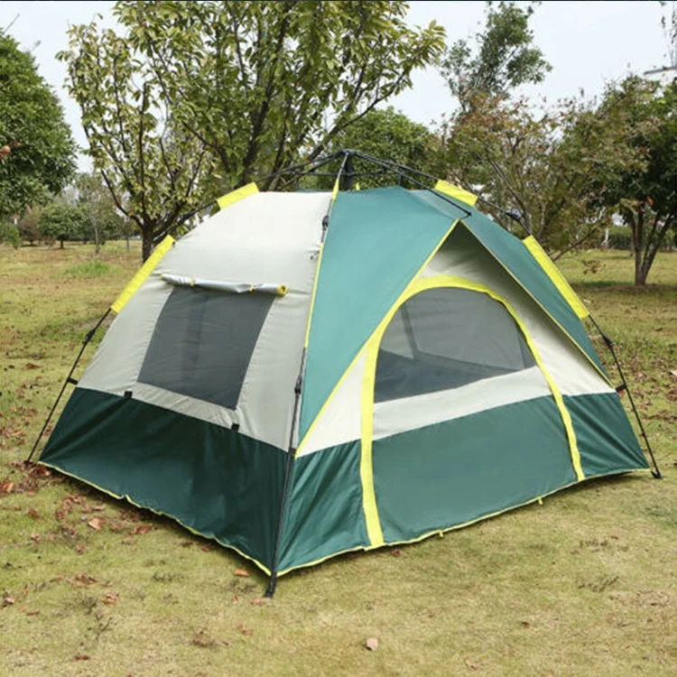Curve For 4 People Waterproof Camp Tent Outdoor Tents Big Campaign Camp Tent Large