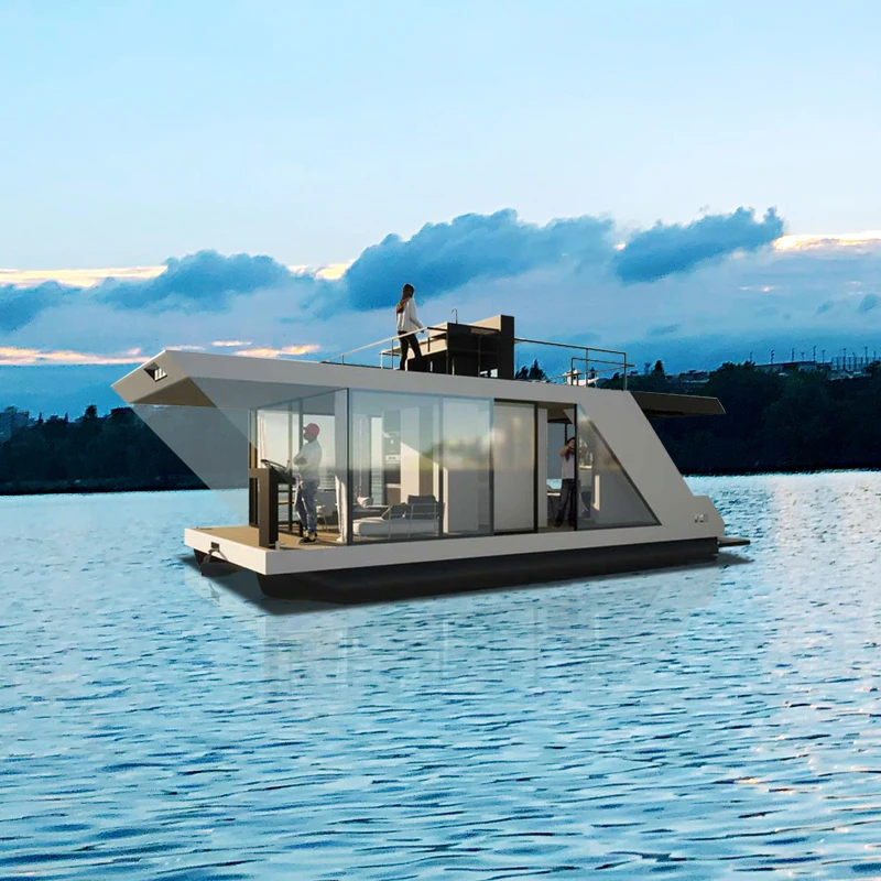 Water Villa Floating Houseboat Luxury Houseboat Floating Boat House