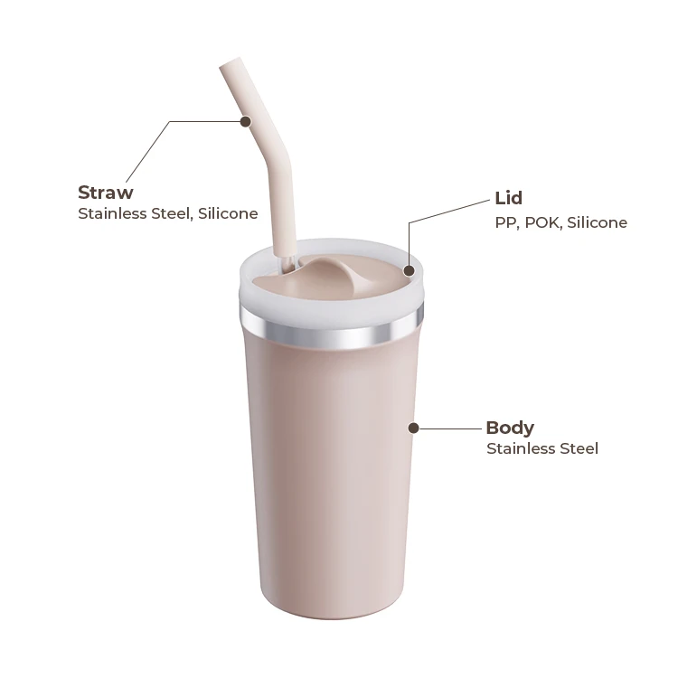 custom travel stainless steel metal double wall vacuum insulated thermal sippy coffee water mugs cups tumbler with lid and straw