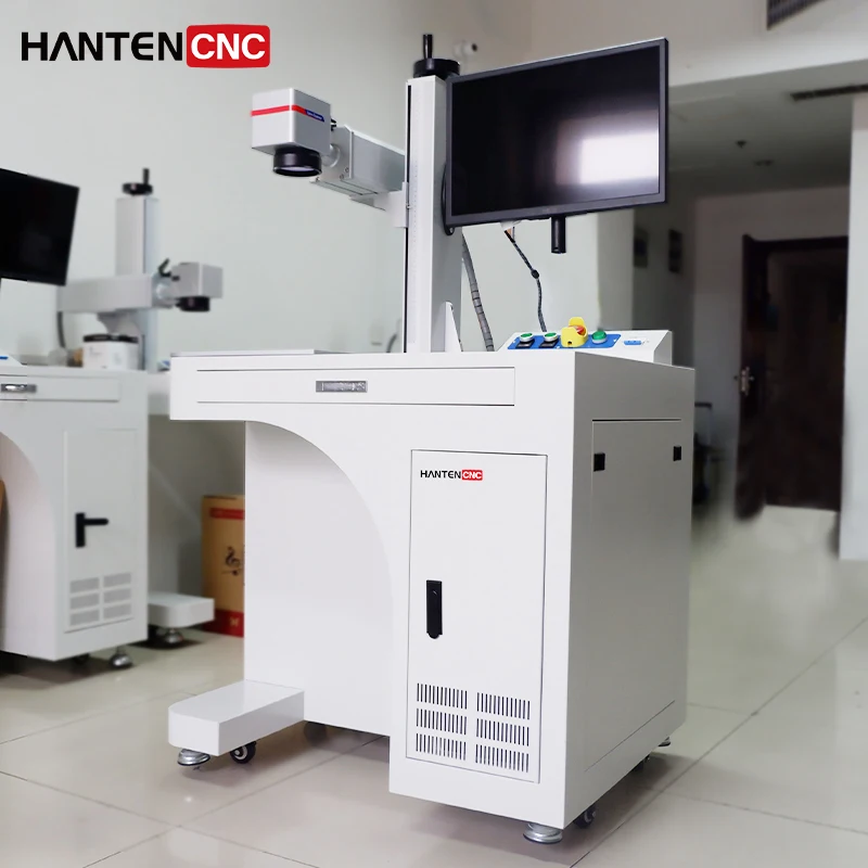 20w Jinan Hanser high speed with factory price laser metal marking machine