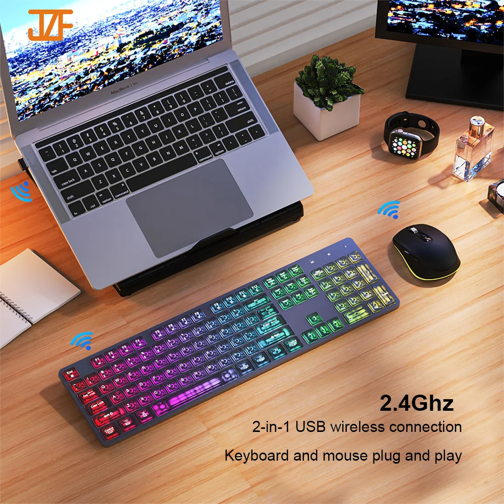 OEM Cherry Gateron Kailh Outemu Switch Opener 7 RGB Backlight Ultra-thin Slim 2.4Ghz Wireless Mechanical Keyboard