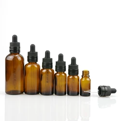 High quality 18/415 black plastic tamper evident child resistant dropper cap for esential oil bottle