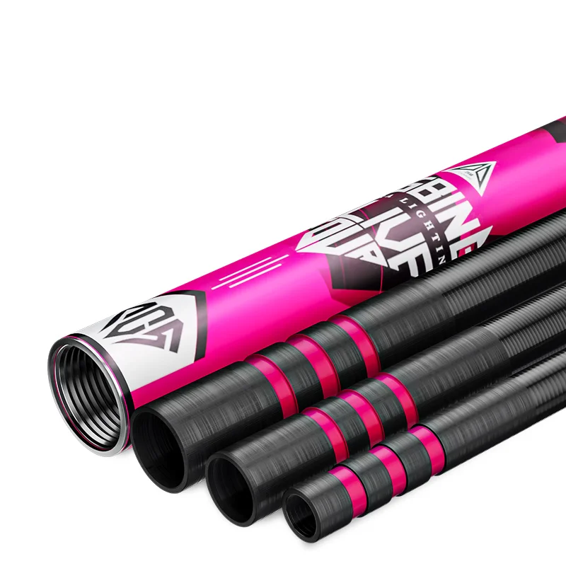 CWTLR09 China Wholesale manufacture  telescopic pole pure carbon carp fishing rod