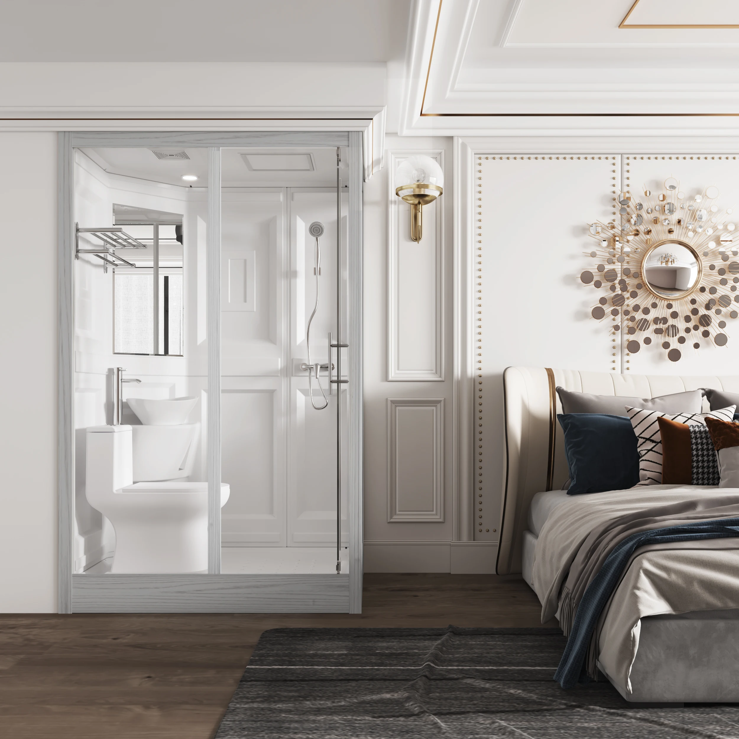 Luxurious home steam room /bathtub cabin/steam bath shower steam bath shower