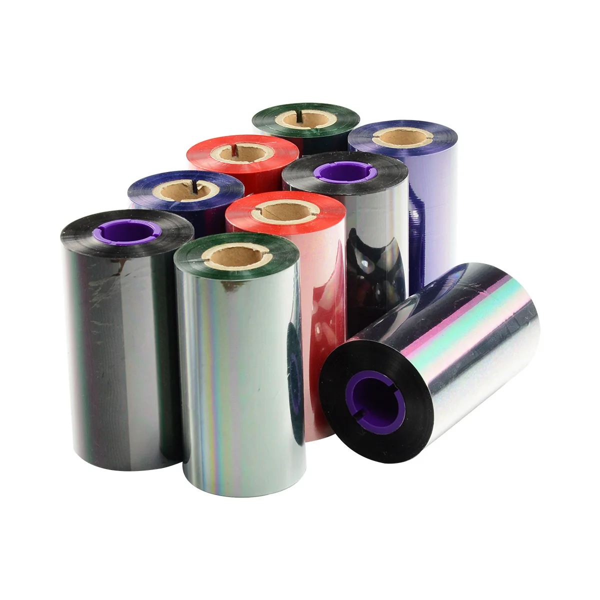 Puty wholesale roll thermal transfer resin / resin-wax / wax ribbon for barcode printer