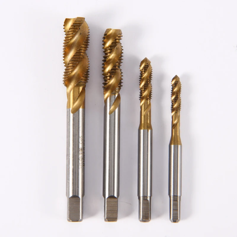 M2 M3 M4 M5 M6 M8 M10 M12 With cobalt  HSS Spiral Tap & die set machine tap