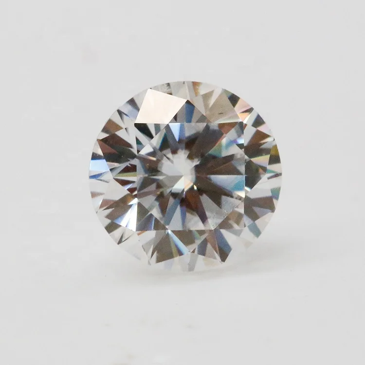 100pcs/bag Synthetic CZ Stones Price Round Brilliant Diamonds Cut Cubic Zirconia