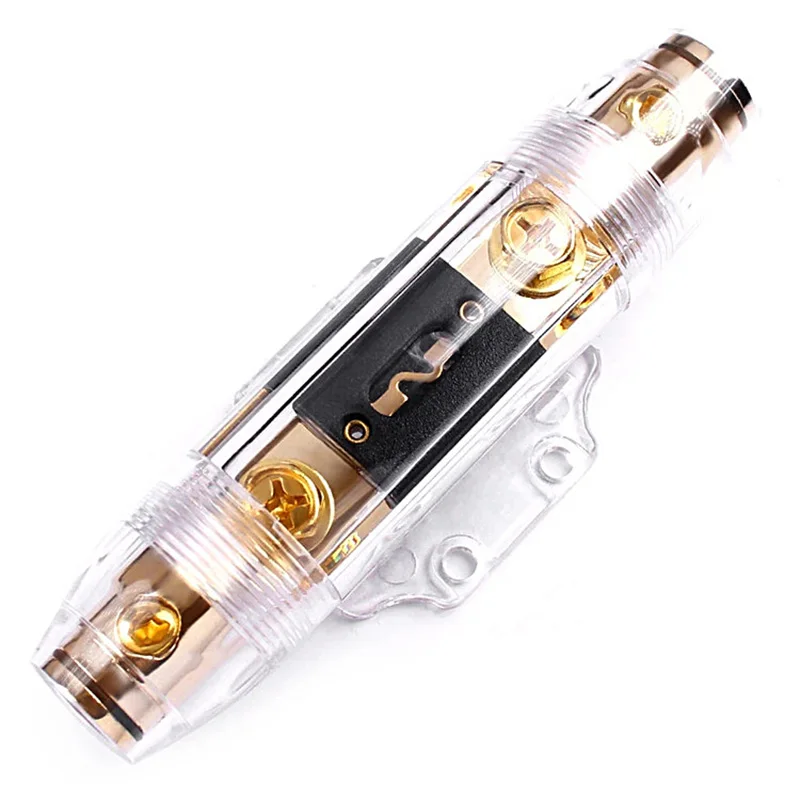 Pure copper auto anl fuse holder high quality car audio fuse holder block with 100A fuse