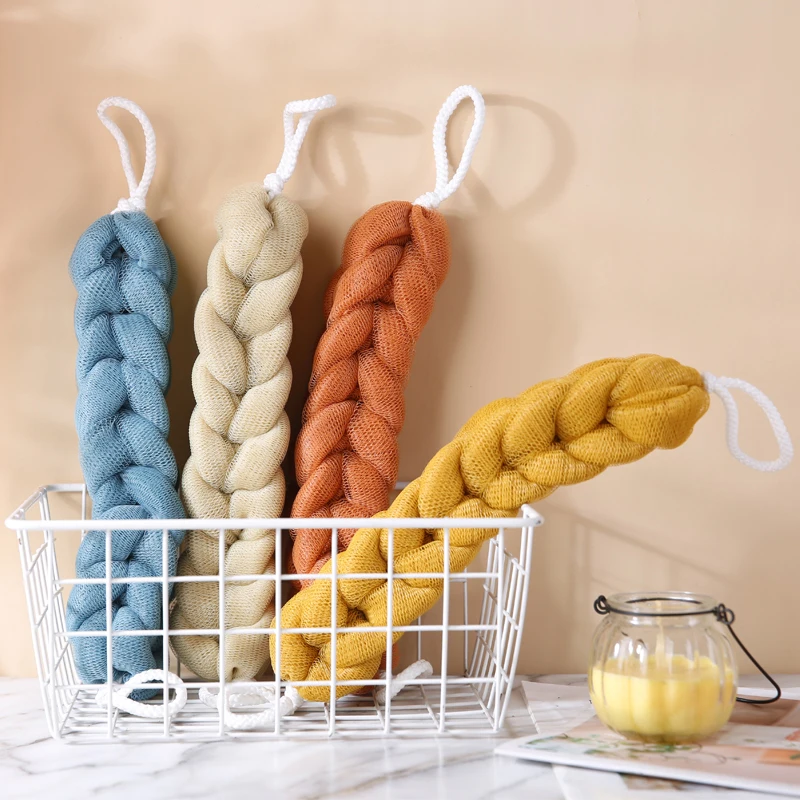 Экологически чистая губчатая щетка для душа, губка для ванны