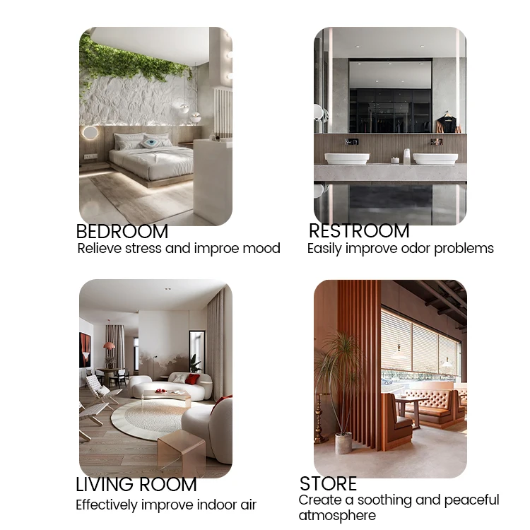 Luxurious Scents 6.7oz Scent Fragrance Oil Reed Diffuser Ensemble Set with Designer Fragrances