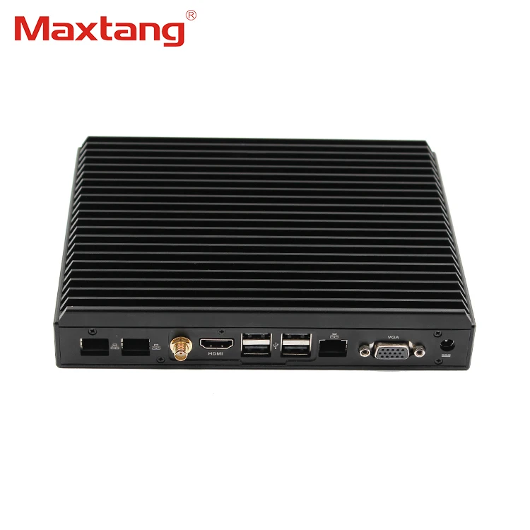 Maxtang Intel Bay Trail Processors based Fanless 2xSO-DIMM DDR3L up to 8GB Embedded Mini pc Gamer Windows