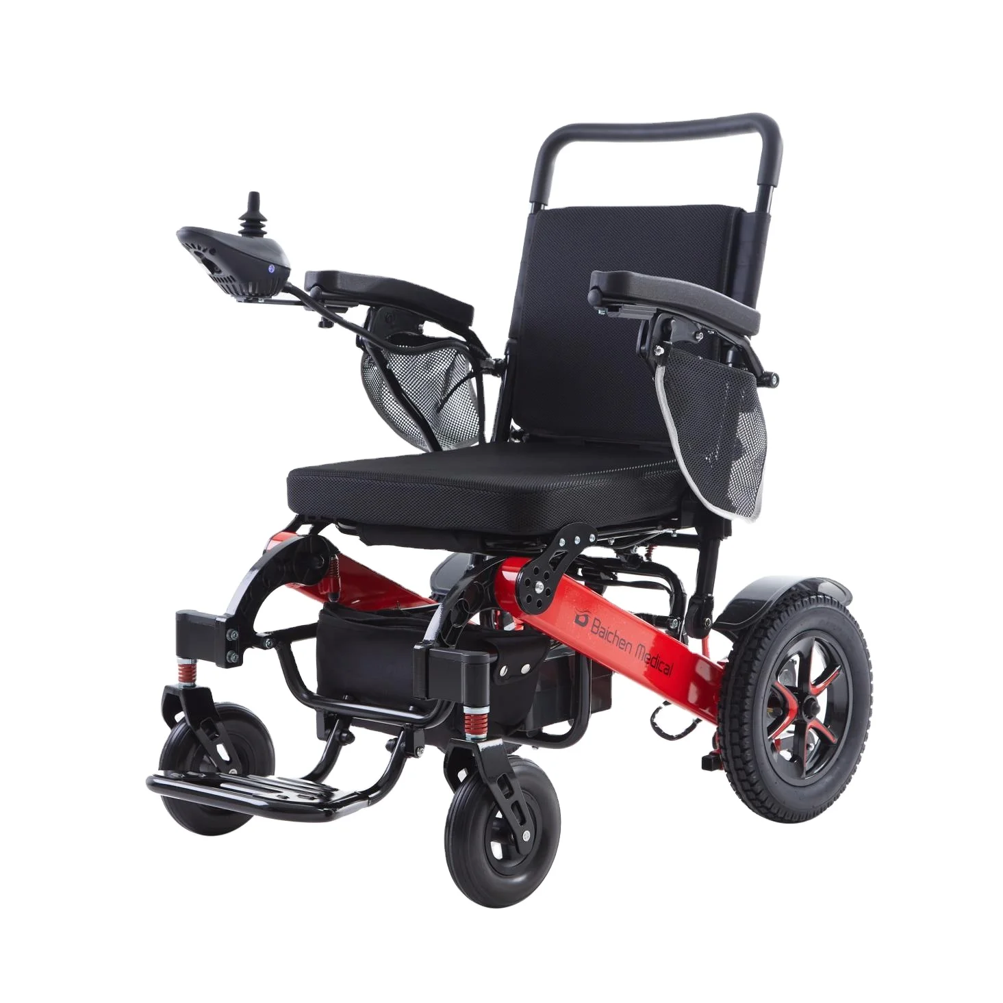 Electronic wheelchair folding handicapped electric wheelchair_wheel chair electric portable wheelchairs